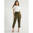 thumbnail image 5 of Sofia Jeans Women's and Women's Plus Super High Rise Luxe Cargo Pants, 27" Inseam, Sizes XXS-5X, 5 of 6