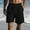 Black, variant on 1PCS Men's Casual Imitation Linen Solid Color Shorts, Breathable Soft Fabric, Drawstring Elastic Waist with Pockets for Beach and Daily Wear Black XXXL(XXXL)