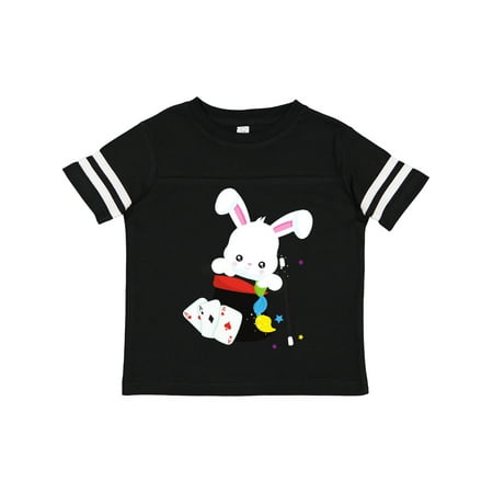 

Inktastic White Bunny Rabbit Magic Trick Magic Wand Hat Gift Toddler Boy or Toddler Girl T-Shirt