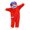 Red, variant on Cozy Fuzzy Big Mouth Monster Onesie, Warm Long Sleeve Pajamas, Loose Fit, Home Casual Wear, Suitable for Sleep and Relaxing(Light Blue,150cm)