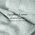 thumbnail image 6 of Superior 800 GSM Egyptian Cotton 3-Piece Towel Set, Soft Ultra Absorbent Towels, Toast, 6 of 7