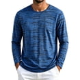 thumbnail image 6 of Turilly Mens Long Sleeve T-Shirt Crew Neck Long Sleeve Shirt Soft Stretch Fabric Everyday Casual Basic Long Sleeve Tee, 6 of 6
