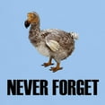 thumbnail image 3 of CafePress - Never Forget Dodo Birds Light T Shirt - Light T-Shirt - CP, 3 of 4