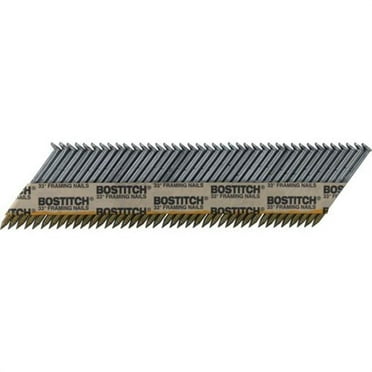 Stick Collated Framing Nails, 0.131" X 3-1/2", 33 Deg, Steel Stanley-Bostitch