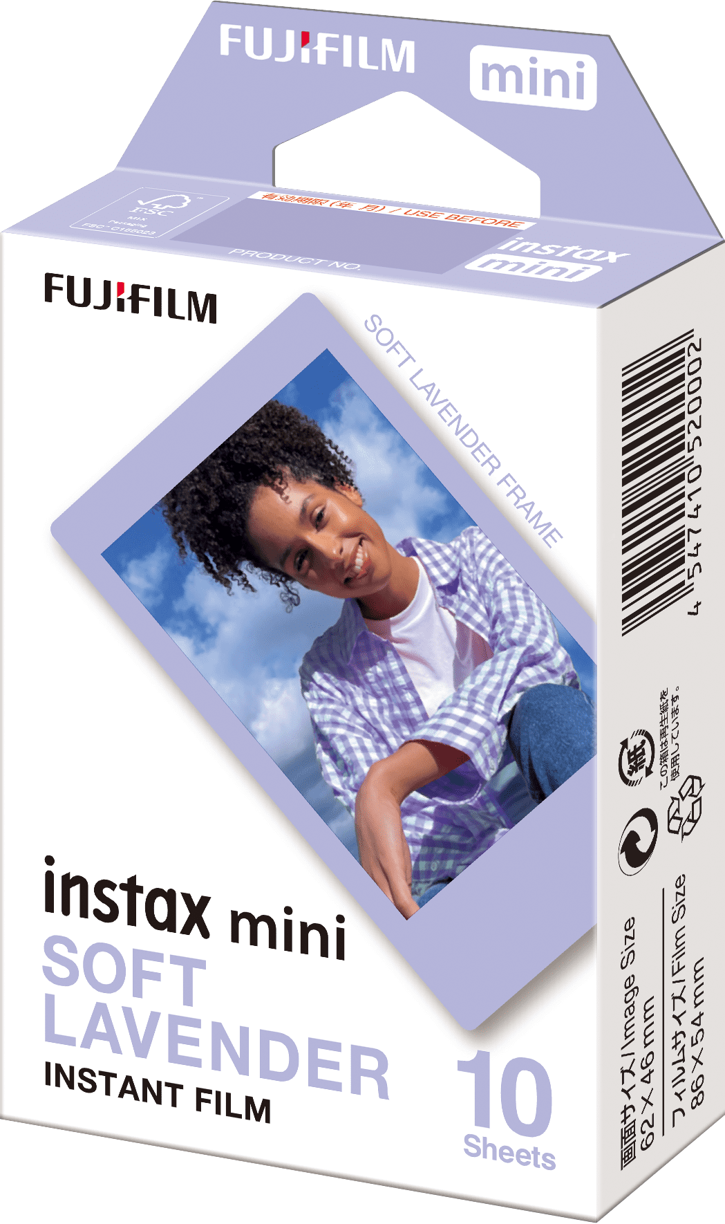 Fujifilm Instax Mini Heart Sketch Instant Photo Film, 10