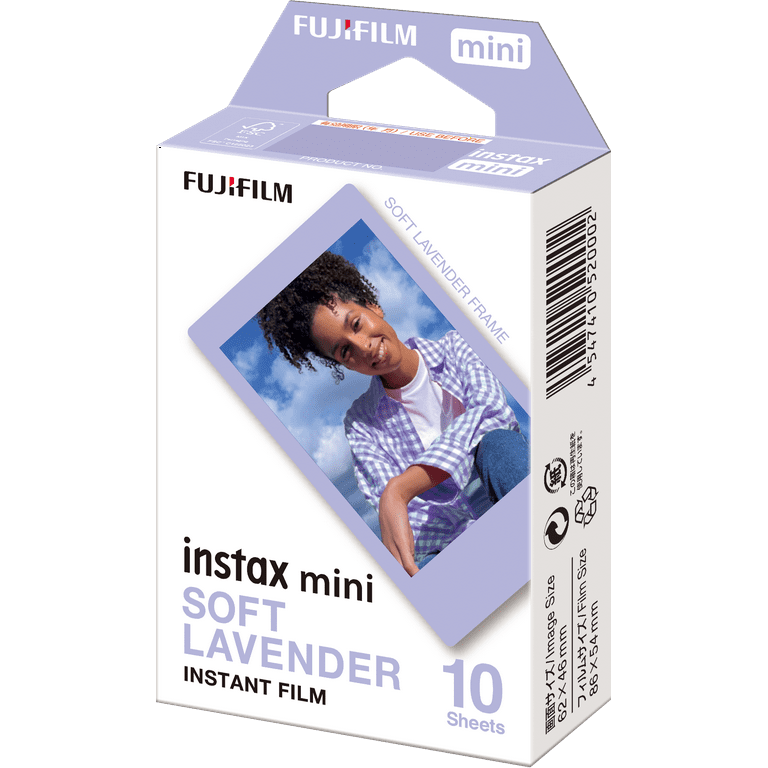 富士フイルム - フジ INSTAX MINI SOFT LAVENDER x60箱 で600枚 フジ INSTAX MINI SOFT LAVENDER x60箱 で600枚