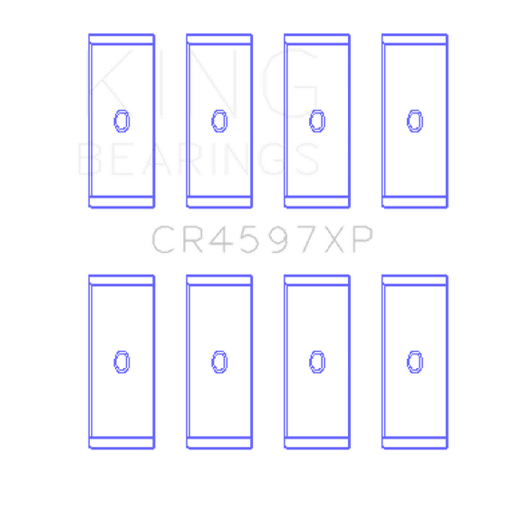 King Volkswagen 2.0L FSI/TFSI (Size STD) Performance Rod Bearing Set - CR4597XP Fits select: 2009-2018 VOLKSWAGEN JETTA, 2002-2009 AUDI A4