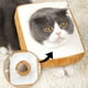 thumbnail image 4 of RKSTN Cat Pillows Collar Adjustable Cats Cones Collar Soft Cats Recovery Collar Post Surgeries Casts Cones Cats Neck Cones Collar Bread Decoration Cats Clothing, 4 of 6