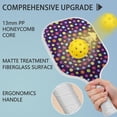 thumbnail image 2 of Pickleball Paddles Set Of 2, Fiberglass Surface, Colorful Geometry Print, 4 Balls & Bag, 2 of 5