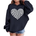 thumbnail image 4 of TaTaai Valentines Sweatshirt Women Gnomes Shirts Love Heart Sweater Crewneck Long Sleeve Pullover Tops Gift, 4 of 8