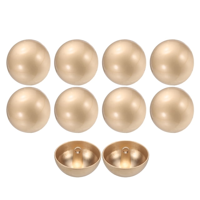 Uxcell 10pcs 40L Botones de Costura Redondos de Metal 25mm 1" para Reemplazo de Manualidades