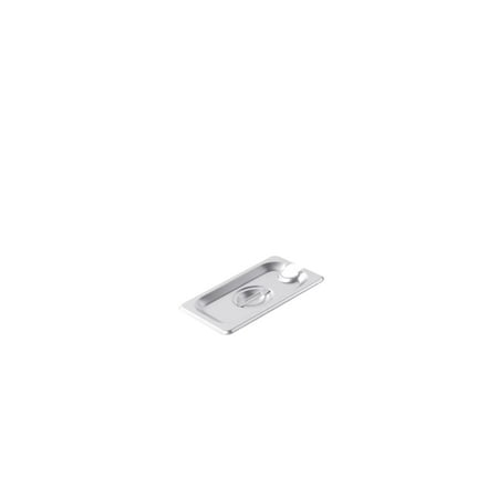 

Cover Stainless Steel Steam Pan Notched 1/9 Stainless Steel Silver 32 packs