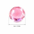 thumbnail image 2 of Transparent Coconut Oil Squishy Stress Ball, Slow Rising Clear Squeeze Fidget Toy, Anxiety Relief Sensory Toy for Party Favors Pink, 2 of 5