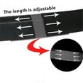 thumbnail image 5 of Yassdwbn Glossy Black Adjustable Car Rear Trunk Spoiler Lip Roof Tail Wing For Car Sedan, 5 of 5