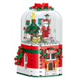 thumbnail image 1 of Caja de música navideña Building Blocks de Papá Noel para niños, 1 of 4