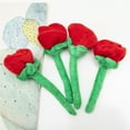 thumbnail image 2 of 2Pcs 4.72Inch Valentines Rose Flowers Stuffed Animals Plush Toys, Cute Pretty Rose Plush for Her/Girlfriend Lover Mom Teens Valentines Day Christmas Anniversary Gifts, 2 of 6