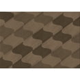 thumbnail image 1 of Ahgly Company Tapis Rectangulaire Lavable en Machine Intérieur Transitionnel Marron, 2 Pieds x 4 Pieds, 1 of 7