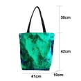 thumbnail image 2 of Hukapapa Bolso de mano con lentejuelas, bolso de gran capacidad, bolso de compras de moda para mujer, color verde, 2 of 5