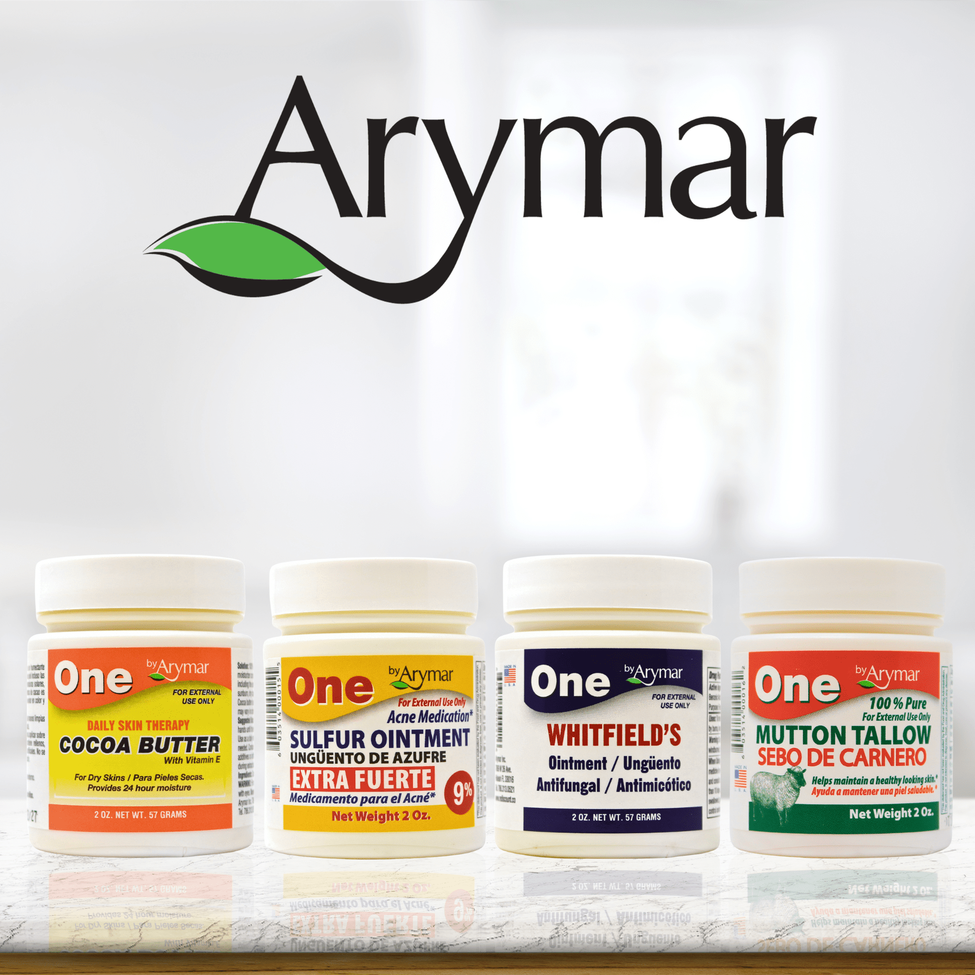 Arymar Sulfur Ointment for Acne / Healthy Skin - 2 Oz