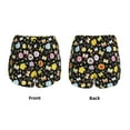 thumbnail image 3 of Salouo Flower Butterfly Print Women's 2 in 1 Running Shorts Double-Layer Shorts Athletic Workout Gym Yoga Shorts Running Shorts for Women-XX-Large, 3 of 7
