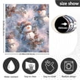 thumbnail image 4 of 23x26 Inch Magnetic Appliance Cover Dishwasher Sticker Home Decorative Art Kitchen Panel Decal Trimmable Snowman Pine Branch, 4 of 6