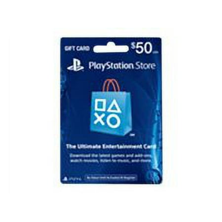 $50 PlayStation Store Gift Card, Sony, [Digital Download], 799366792789