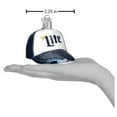 thumbnail image 5 of Old World Christmas Miller Lite Baseball Cap Glass Blown Ornament for Christmas Tree, 5 of 6
