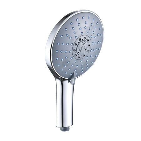 Pommeau de douche, douchette grande taille (diamètre 15cm), douchette haute  pression, 7 modes d'économie d'eau pour spa de massage de salle de bain