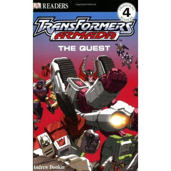 Pre-Owned DK Readers: Level 4: Transformers Armada: The Quest (Paperback)