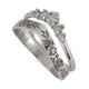 thumbnail image 2 of Xihbxyly Oferta del día Liquidación Conjunto de boda, estilo vintage, flores, diamantes emparejados, elegante boda, aniversario para ella, 2 of 4