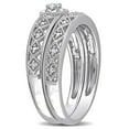 thumbnail image 3 of Everly Women's Diamond Sterling Silver Bridal Set, 3 of 7