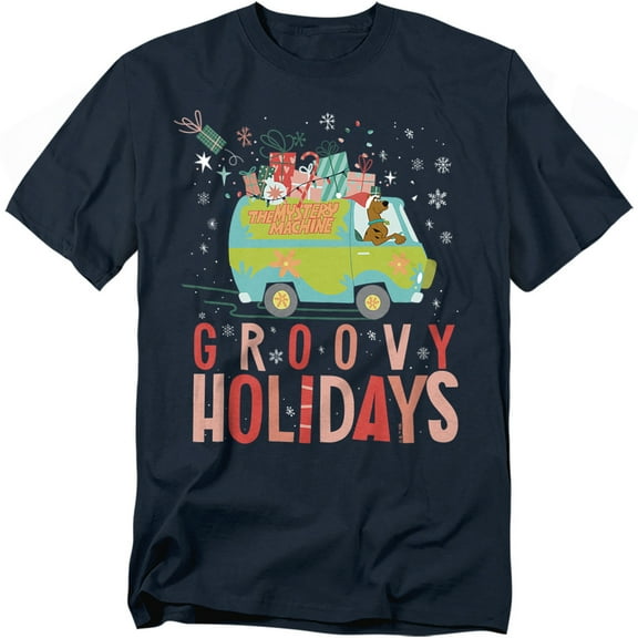Scooby Doo! Goovy Holidays Christmas Unisex Adult T Shirt