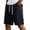 Black,#028, variant on Mens Shorts Athletic, Breathable Mens nylon Shorts Athletic with Pockets, Drawstring Elastic Waist Short for Running Gym Training,M
