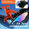 thumbnail image 6 of 2-Pack Snow Ski Goggles, Snowboard Goggles for Men, Women, Youth, Kids, Boys or Girls, 6 of 7