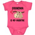 thumbnail image 3 of Inktastic My Grandma Is My Valentine Boys or Girls Baby Bodysuit, 3 of 5