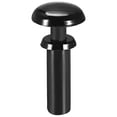 thumbnail image 1 of Unique Bargains Push Clip Rivet 2mm x 5.6mm PCB Circuit Panel Nylon Fastener Black 100Pcs, 1 of 3