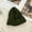 Army Green, variant on Wool Hat Women Fall And Winter Pure Color With Knit Hat Korea Version Of The Cool Hat Ear Protection Warm Black Melon Skin Hat