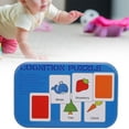 thumbnail image 1 of Cognitive Card Toy, Vivid Cartoon Pattern Paper Material Eco Friendly Educational Card  For Gift Green 30pcs Card,Blue 30pcs Card,Pink 56pcs Card, 1 of 8