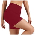 thumbnail image 4 of Karight Women Workout Gym Seamless Butt Lifting Shorts Hidden Scrunch Impact Booty Shorts, 4 of 7