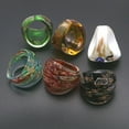 thumbnail image 2 of Elegant Ethnic Style Glass Ring Elegant Handmade Gift Colorful Finger Rings for Everyday Wear and Special Occasions, 2 of 13