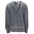 thumbnail image 2 of Susan G. Komen Logo Hooded Burnout Sweatshirt Hoodie, Light Grey. KOMEMS0006, 2 of 2