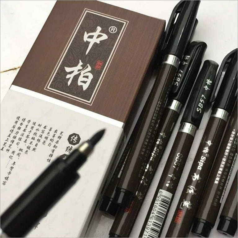 HeroNeo Black Brush Pens Lettering Calligraphy Pens Hand Lettering