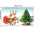 7x8 Ft Holy Night Christmas Outdoor Garage Door Banner Blue Night Of