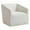 White, variant on Roundhill Furniture Nice Modern Upholstered Barrel Armchair, 360 Degree Swivel, Gray