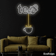 thumbnail image 3 of Craftnamesign Tea Neon Sign, Tea Shop LED Signs, Coffee Tea Shop Decor, 3 of 4