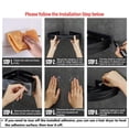 thumbnail image 4 of Bxaolu Adhesive Corner Shelf Bathroom Shower Caddy Organizer for Kitchen Toilet No Drilling 2-Tier Bathroom Corner Shelves Shower Caddies, Black, 4 of 8