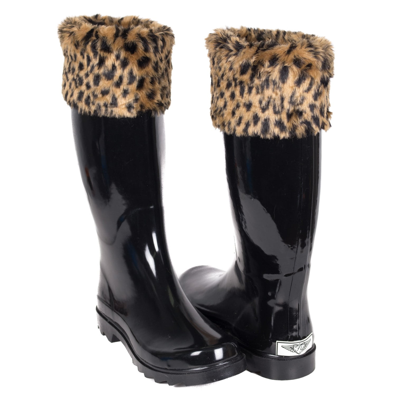 Cheetah print hunter shop rain boots