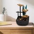 thumbnail image 2 of Wweixi Relaxation Tabletop Water Fountain Indoor Garden Desktop Waterfall Decor, 2 of 6