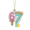 thumbnail image 2 of 67 Christmas Ornament, Funny 67 Ornament Decor Christmas Tree Hanging Ornaments,Six Seven Ornament, 67 Decorations Meme Grandkid Birthday Gift Xmas Holiday Home Decor (G), 2 of 3