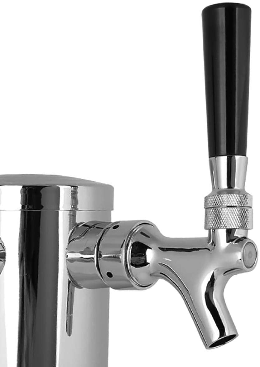 Stainless Steel Single Tap Beer Tower 3 inch Silver Color by Pera